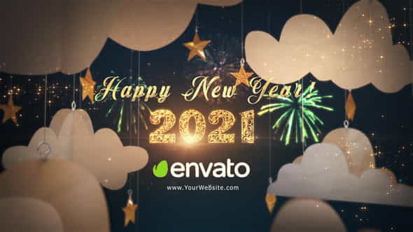 Happy New Year 2021 Paper - VideoHive 29284932