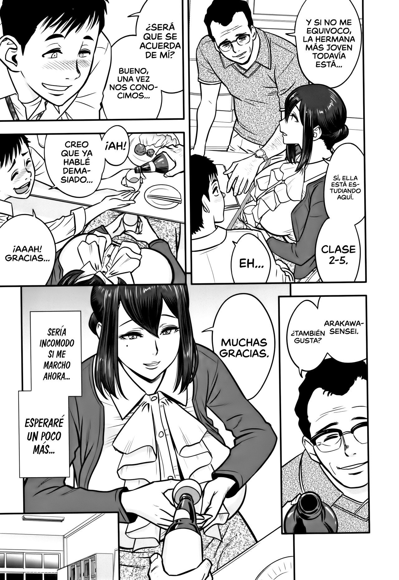[Takasugi Kou] My Fair MILF Ch. 8-10 [Spanish] [K.A. Works]