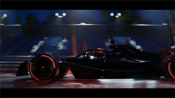 Racing Car Logo Reveal - VideoHive 59144876