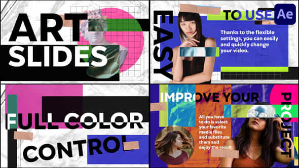 Postmodern Creative Slides For After Effects - VideoHive 52322132