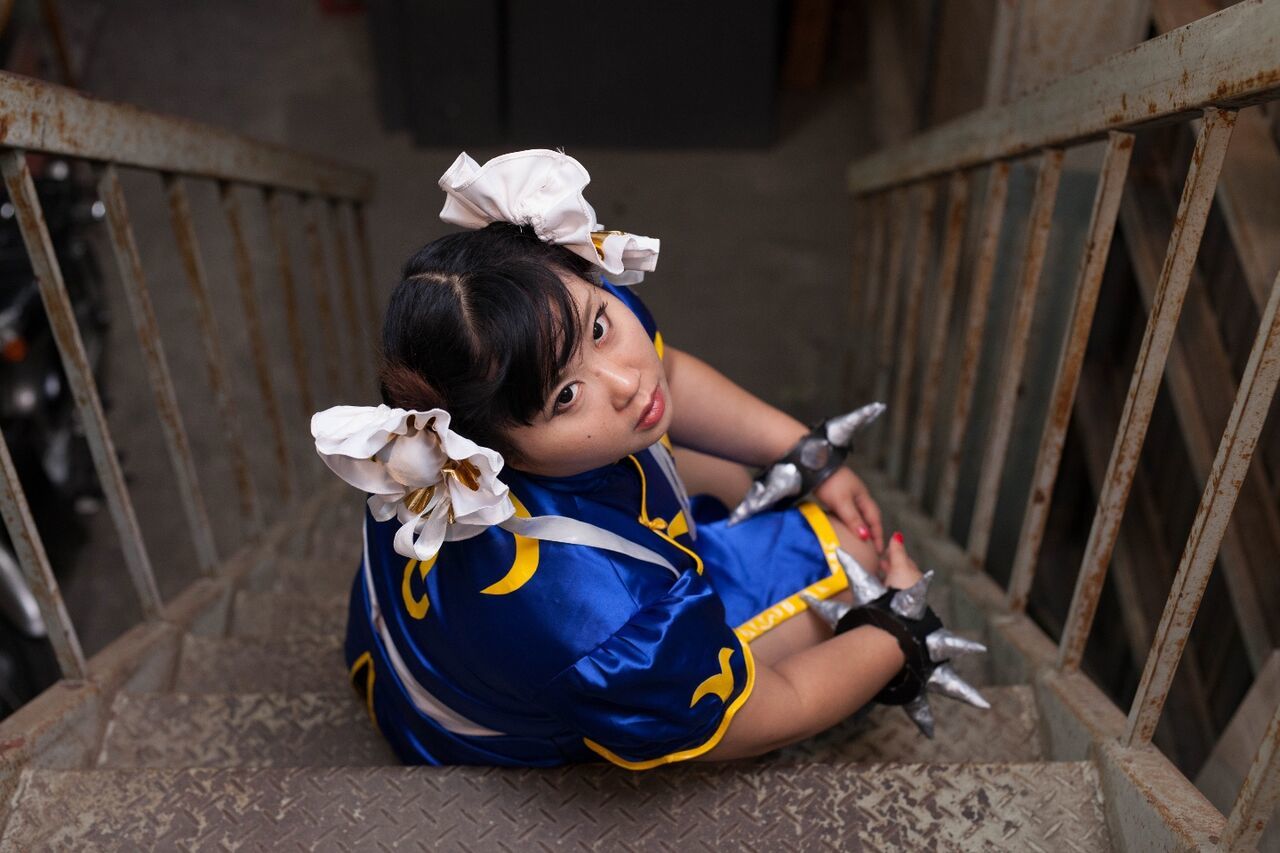 (渡辺さくらん) FIGHT FAT LADY (Sakuran Watanabe) (Mai Shiranui - Fatal Fury) (Chun-Li - Street Figh