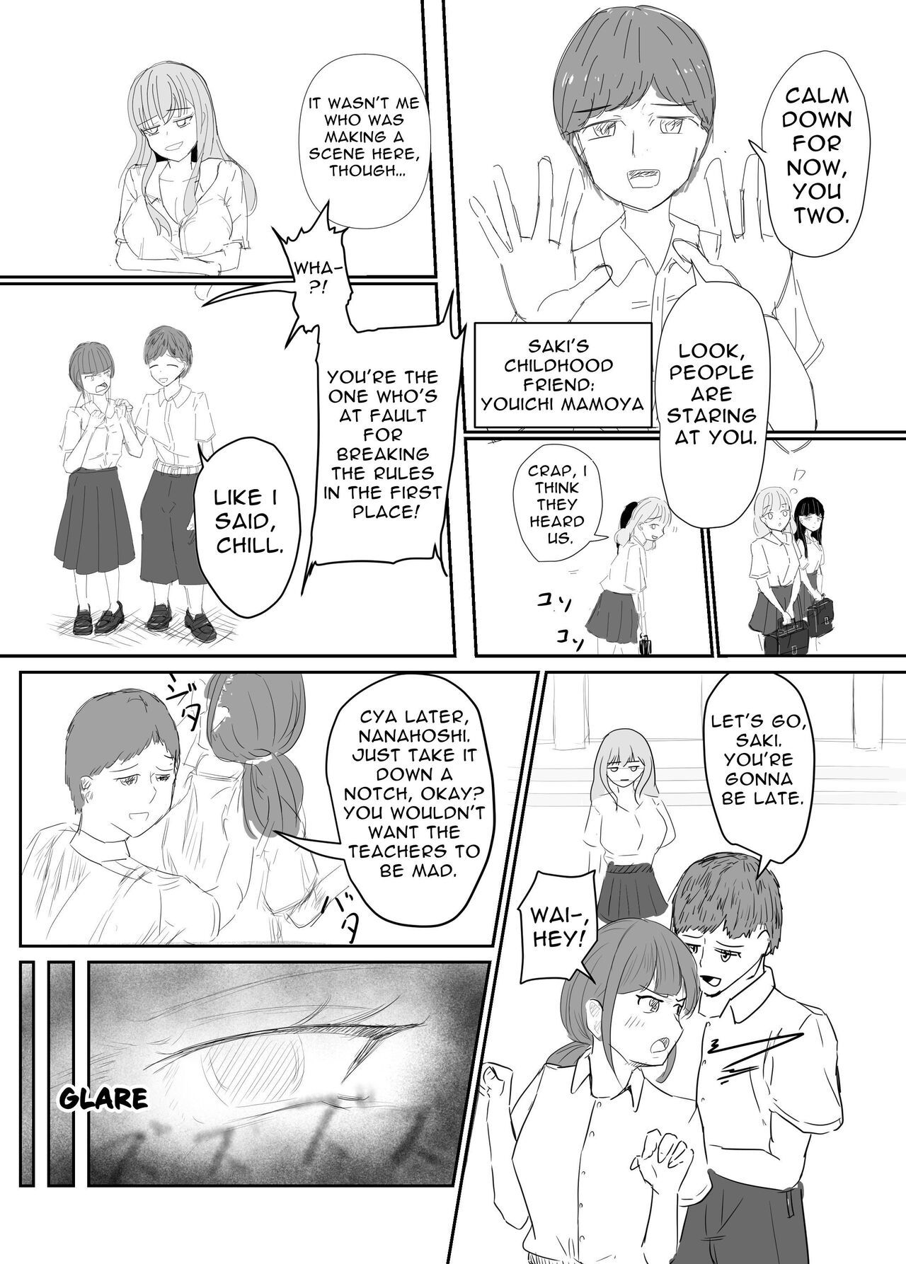 [Umiyamiya] Taisetsu na Osananajimi o Uragitte Waruui Onnanoko ni Koishite shimau Hanashi  Betraying My Dear Childhood Friend I Fall In Love With A Naughty Girl [English]
