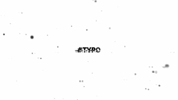 Contrast Typo - VideoHive 20267652