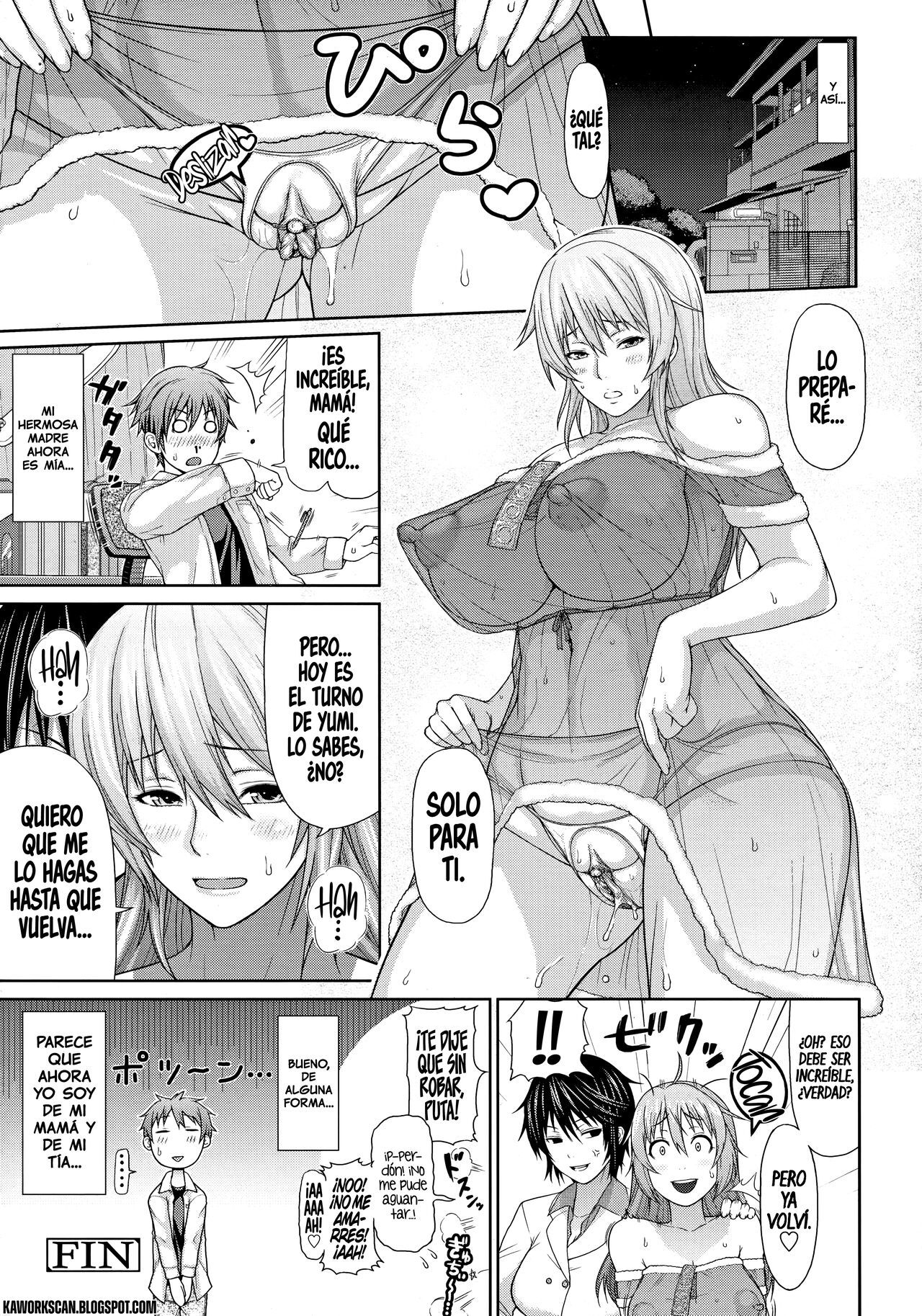 [Bouningen] Oba to Shukubo  Tía y madre refinada (COMIC Tenma 2010-05) [Spanish] [K.A. Works] [Descensored]