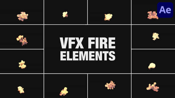 Vfx Fire Elements For After Effects - VideoHive 53503413