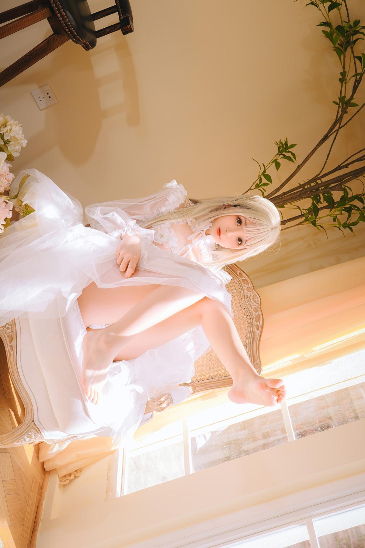 Cosplay Rinaijiao日奈娇 白纱衣 Set.01(25)