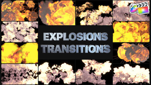 Explosion Transitions - VideoHive 47482664