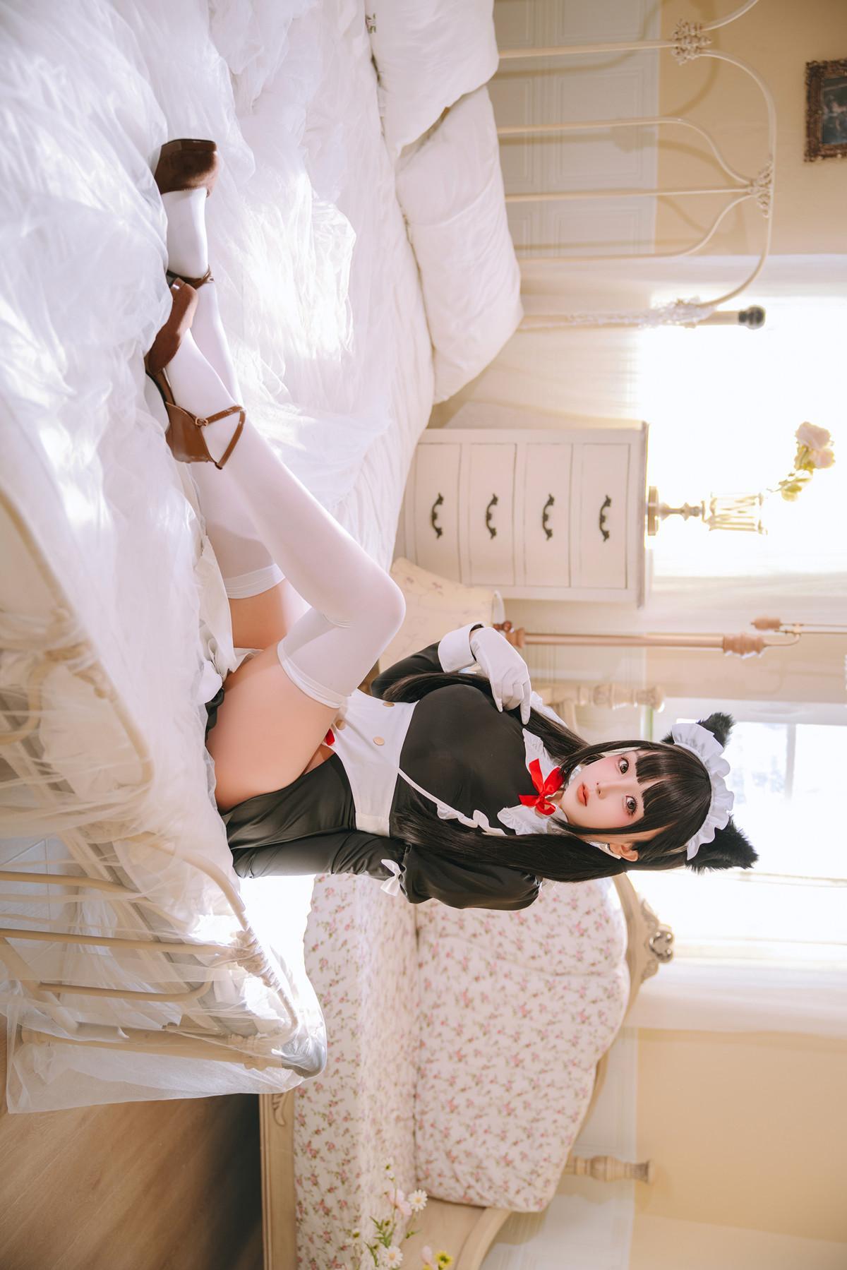 Cosplay Rinaijiao日奈娇 猫娘女仆 Set.01(7)