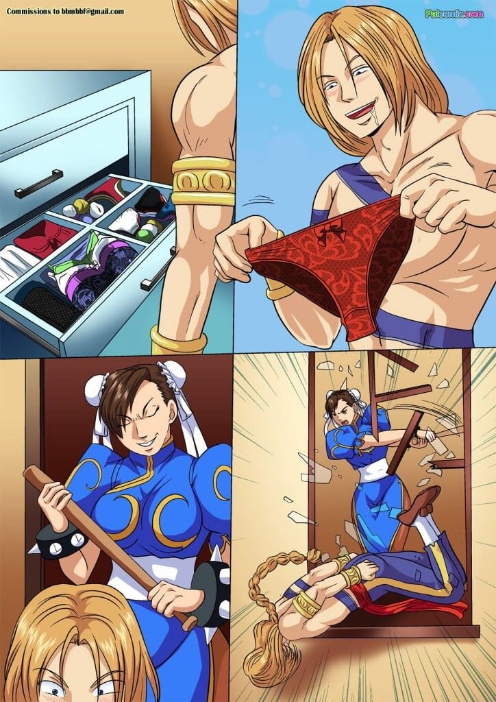 Vega vs Chun Li Crotch Wars - 8