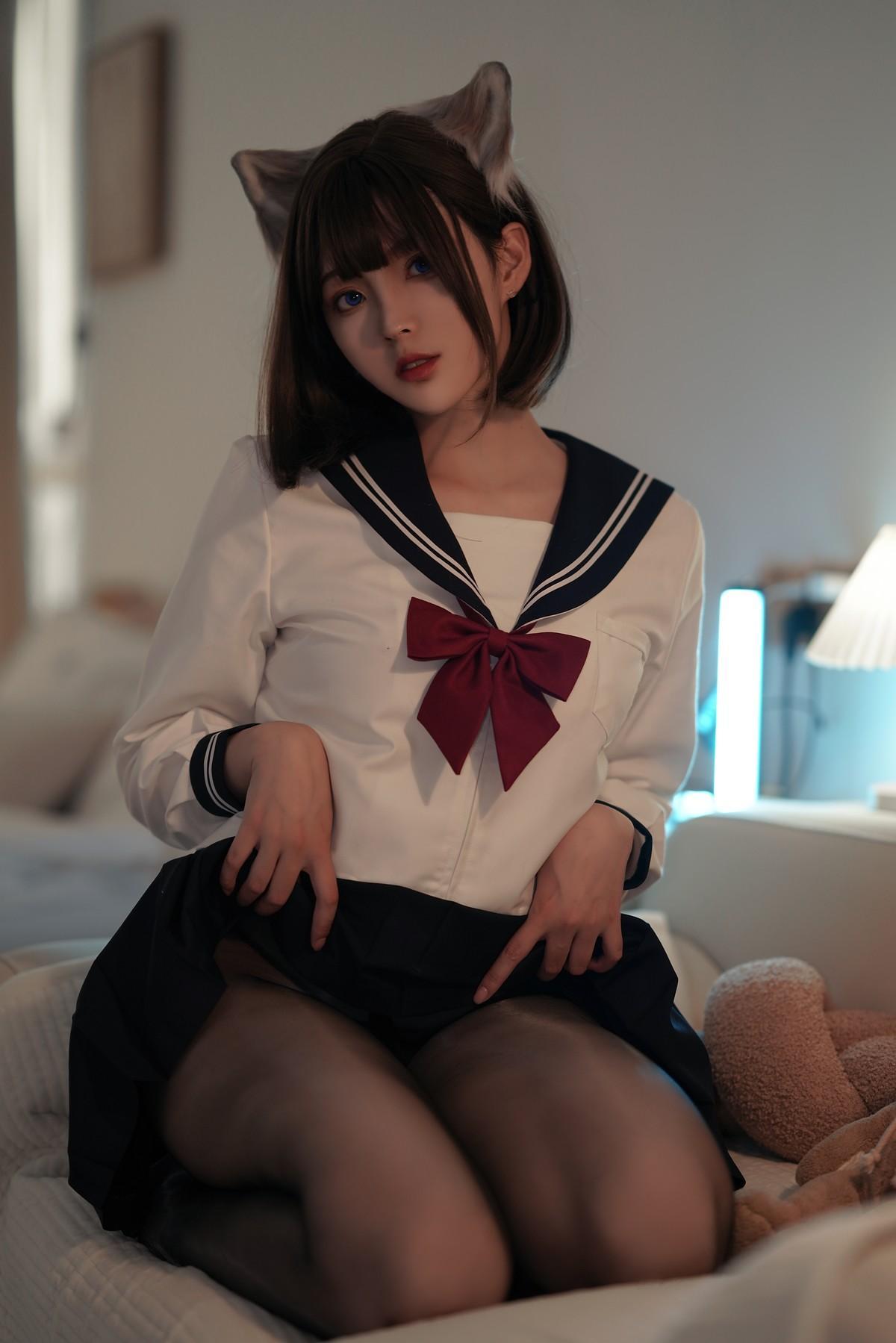 Cosplay Natsuko夏夏子 大尾巴猫(7)