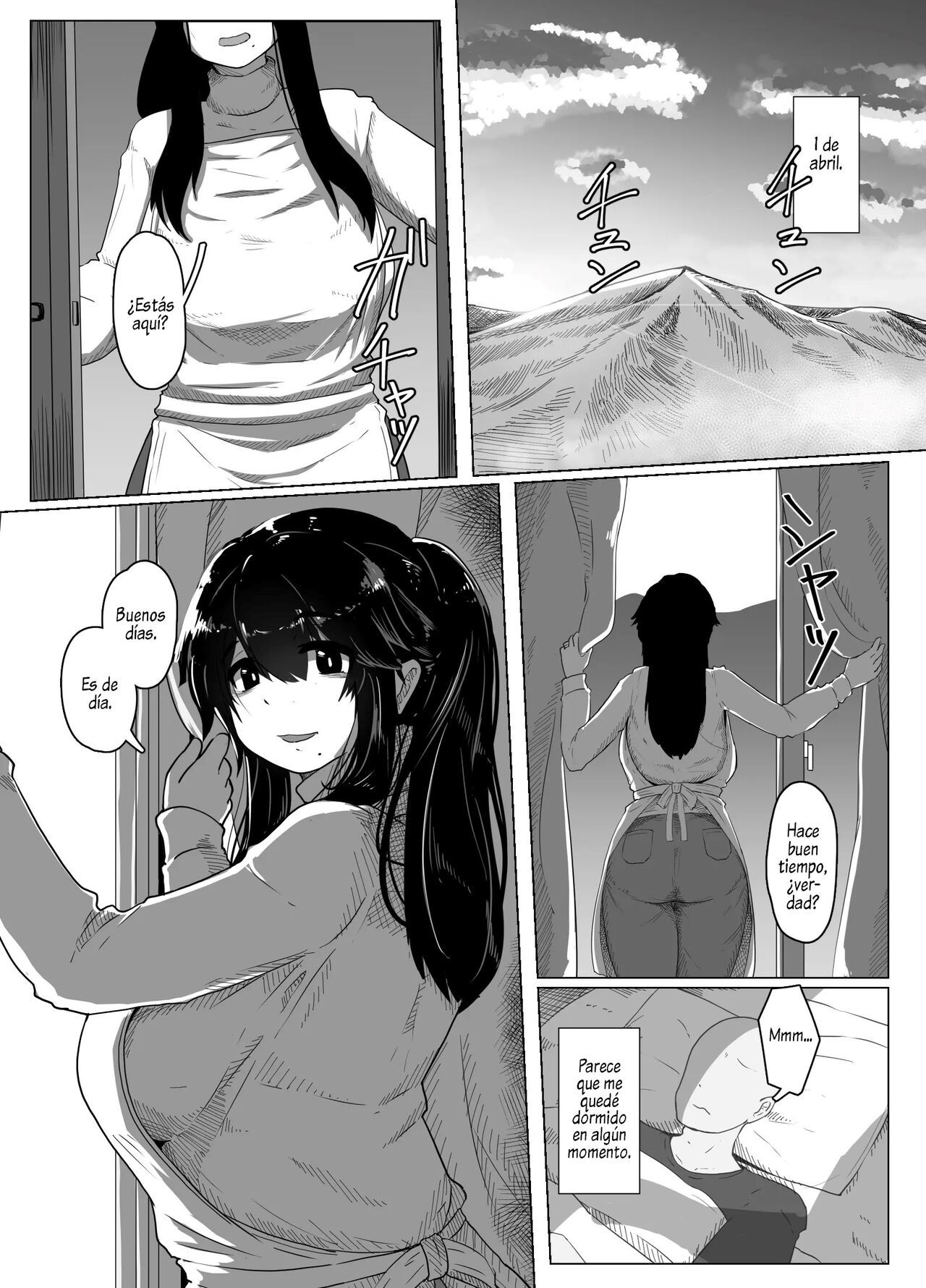 [hahayamoya (moya)] Oyasumi, Okaa-san I  Good Night, Mom I [Spanish]  [Al Chile no Sé Scan]