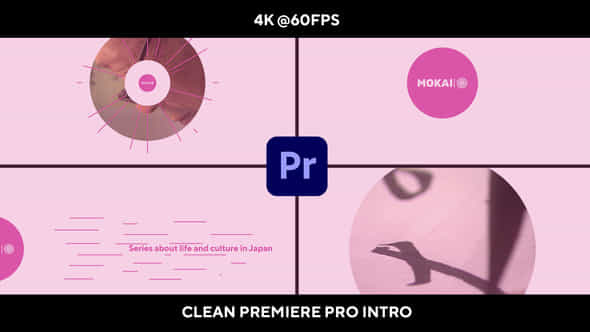 Mokai Clean Intro For Premiere Pro - VideoHive 40437482