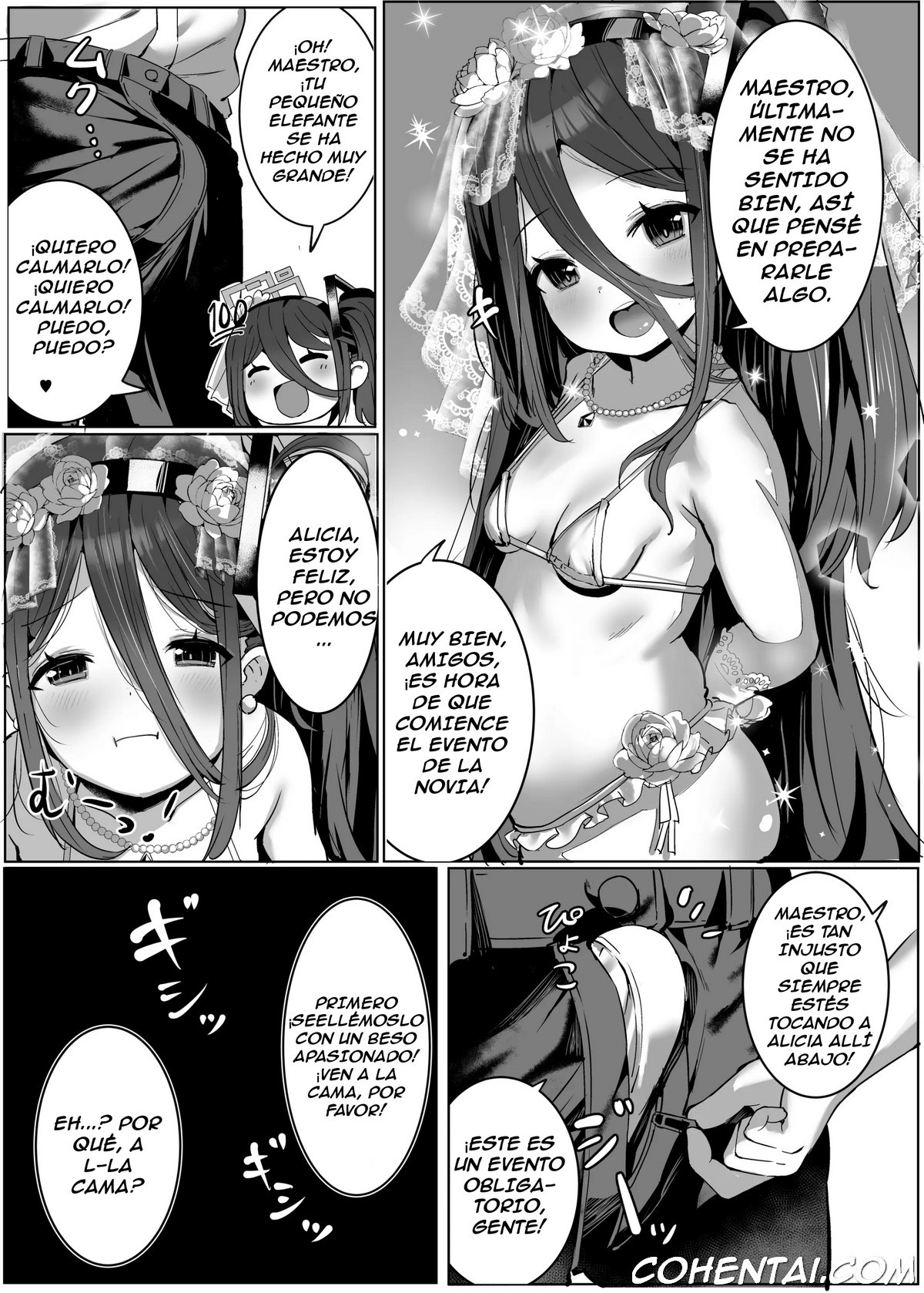 Alice no Mahou, Tsukai masuka? (Blue Archive) xxx comics manga porno doujin hentai español sexo 