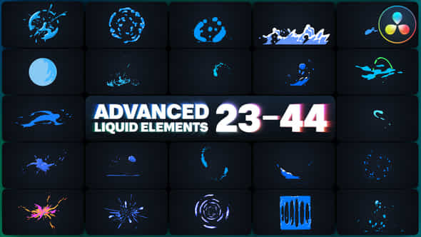 Advanced Liquid Elements - VideoHive 47765774