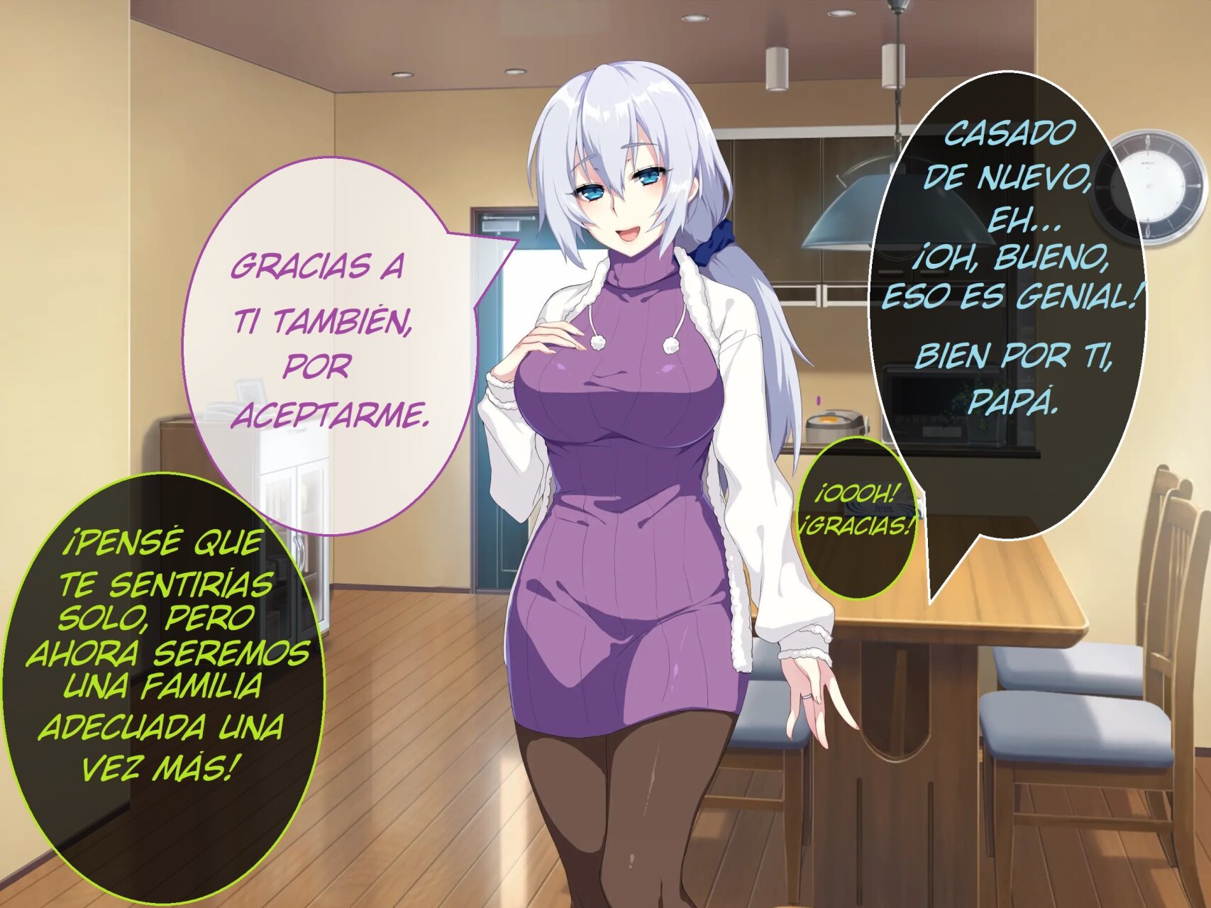 Mi nueva madre es rusa hice NTR a mi padre en secreto parte-1 - 6