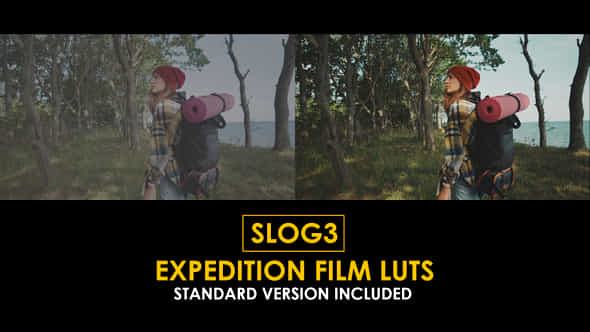 Slog3 Expedition Film And Standard Color Luts - VideoHive 51061386