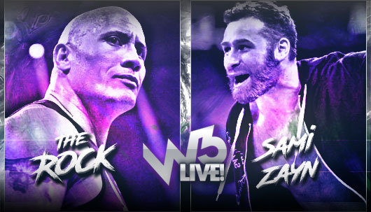 W3 Live #42 | The Rock vs. Sami Zayn FoYuTHLB_o