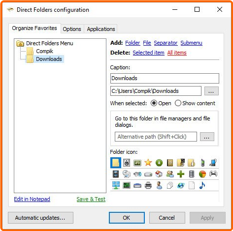 CodeSector Direct Folders Pro 4.3.4