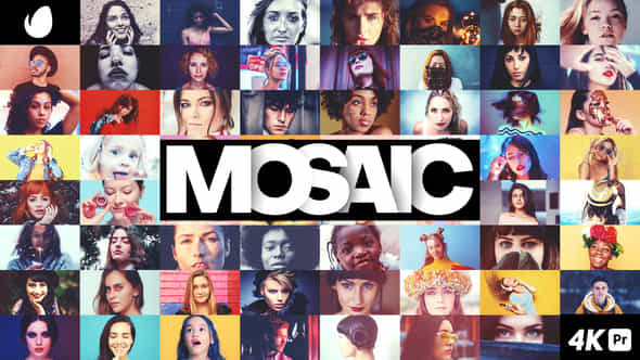 Mosaic Picture Wall - VideoHive 40052437