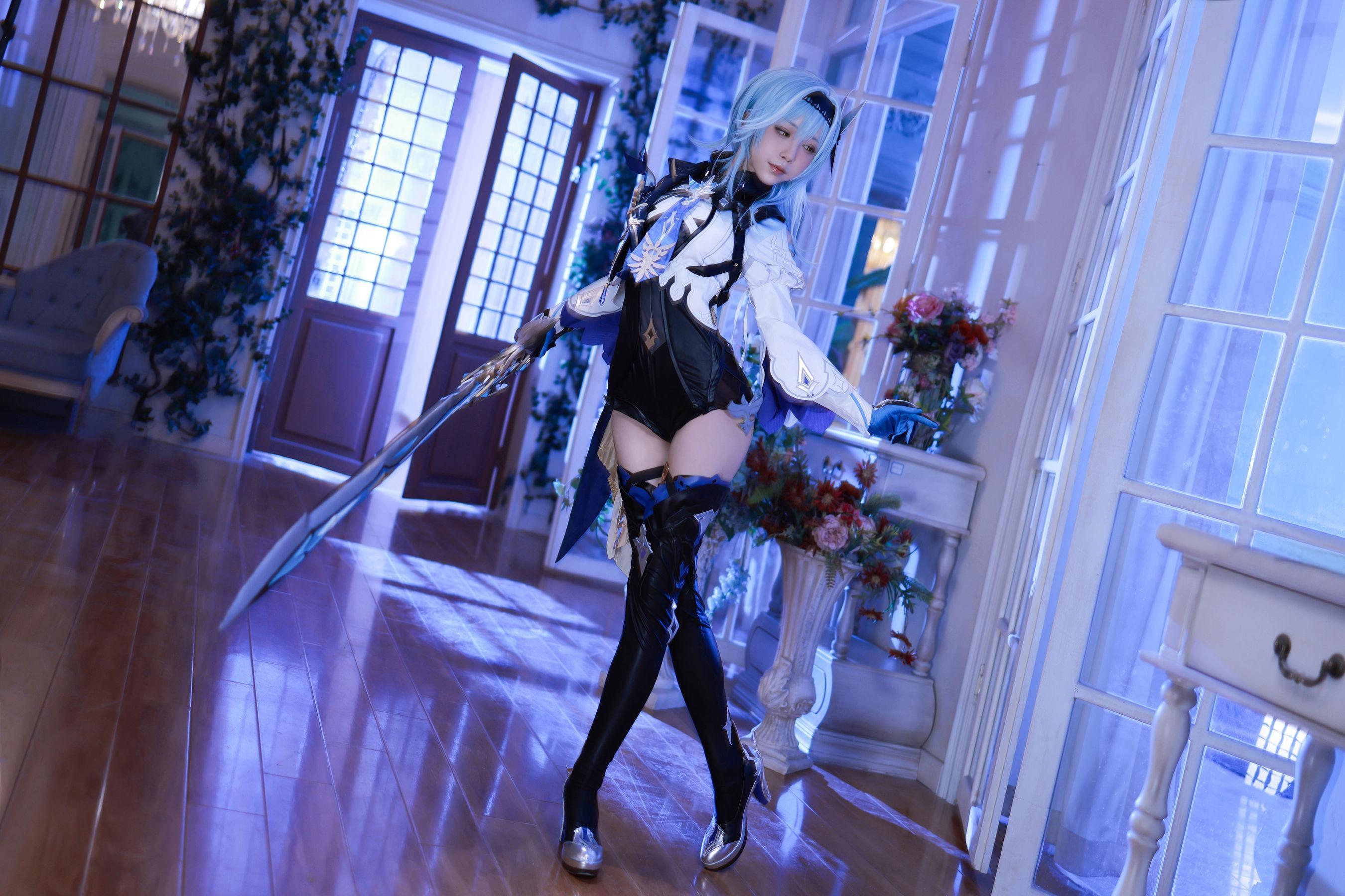 [网红COSER] 动漫博主水淼aqua – 原神优菈 原造(26)