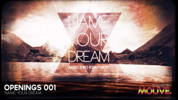 Openings 001 - Name Your - VideoHive 1934104