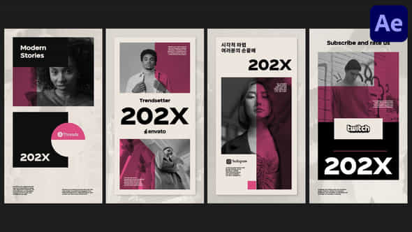 Modern Stories For After Effects - VideoHive 55010810
