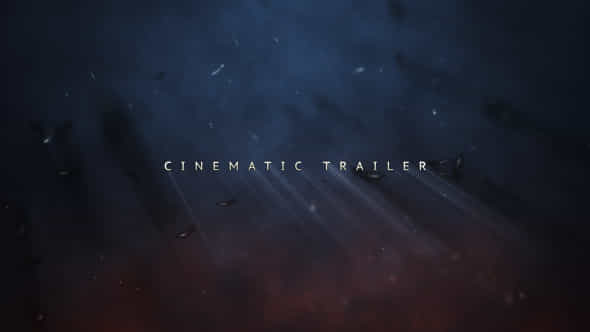 Cinematic Trailer Titles - VideoHive 20720390
