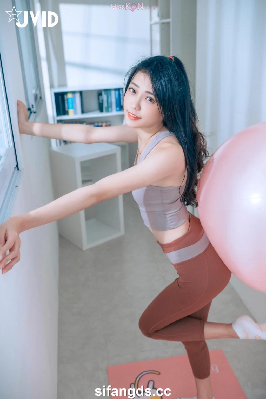 [JVID] 妍妍 Angel:【禁忌瑜珈課程】 瑜珈教練的秘密 裸體私人課程 (224 photos )(162)