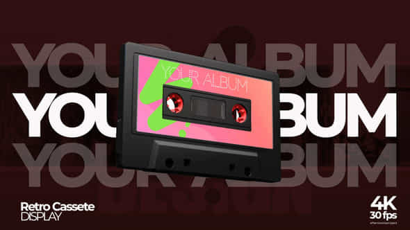 Retro Cassete Promotion - VideoHive 58311829