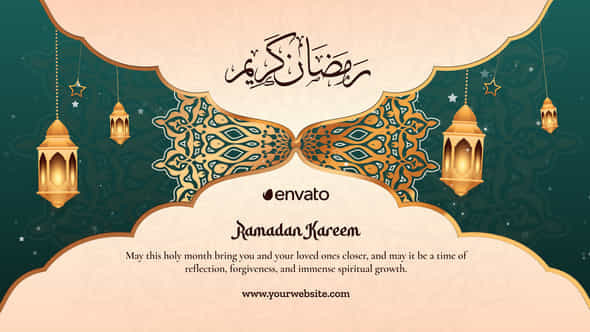 Happy Ramadan Kareem Greeting Opener Intro V04 - VideoHive 51305464