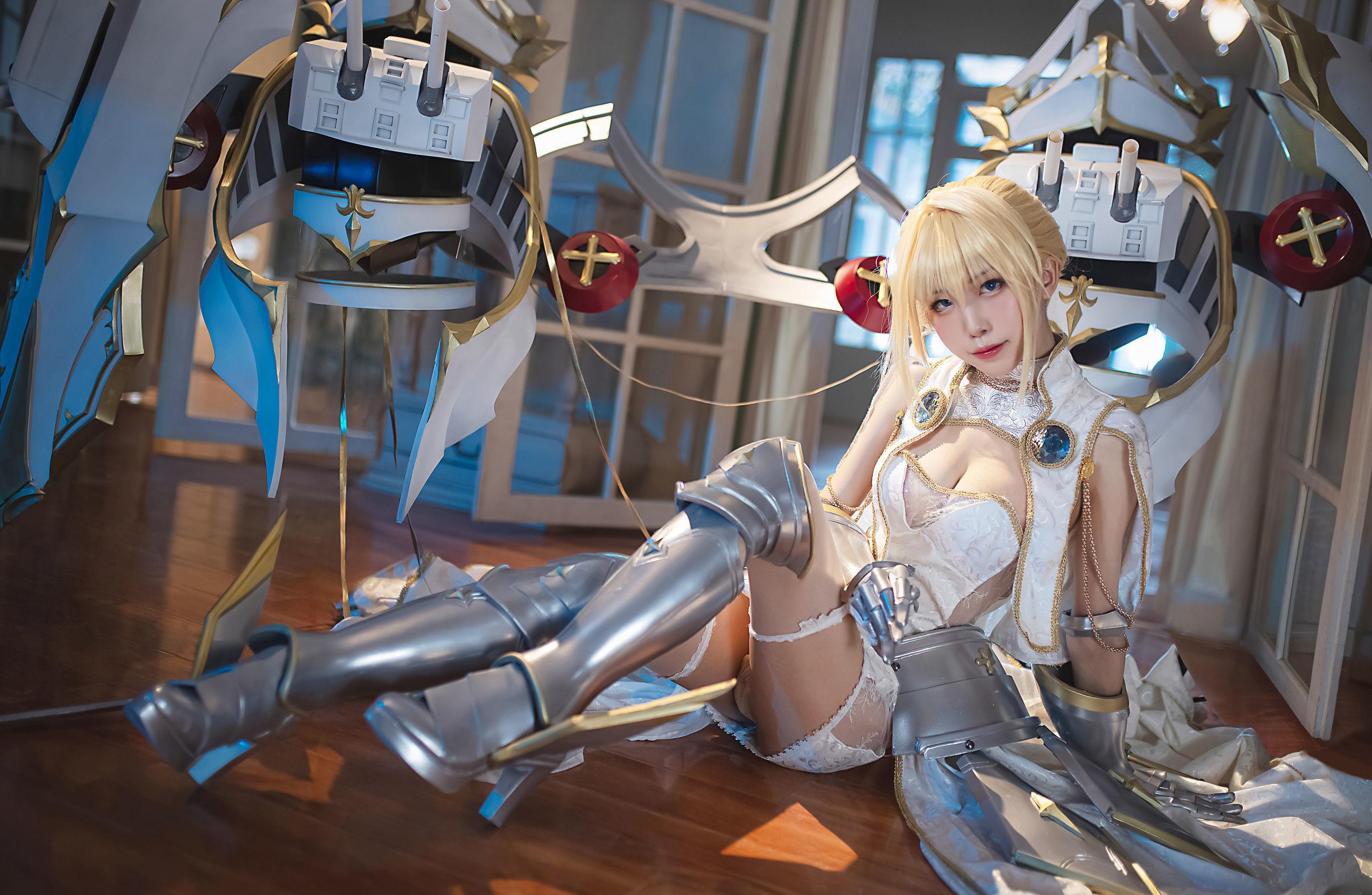 [网红COSER] 水淼aqua – 圣女贞德 写真集(18)