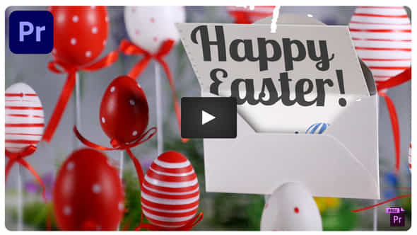 Happy Easter Animated - VideoHive 36782605