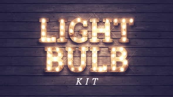 Light Bulb Kit - VideoHive 19973071