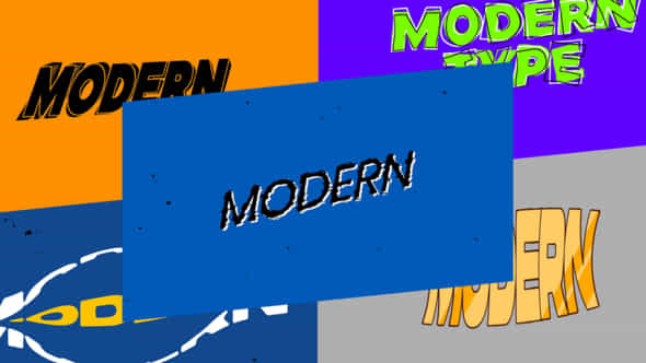 Modern Title Type Premiere - VideoHive 50468745