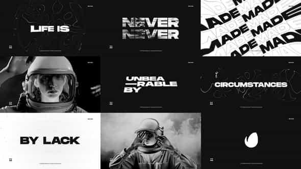 Typography OpenerClean Stomp - VideoHive 37329377