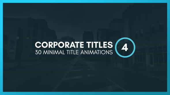 Corporate Titles 4 - VideoHive 17304072