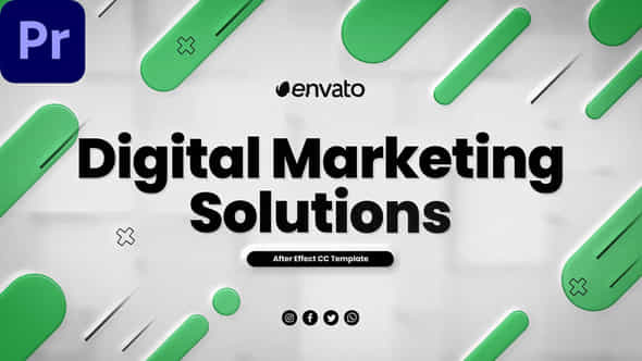 Digital Marketing Solutions - VideoHive 40554194