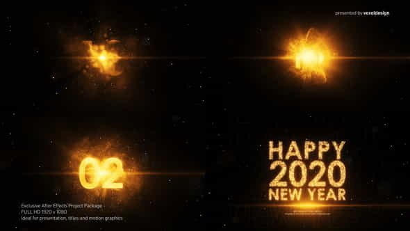 Happy New Year Countdown - VideoHive 25346984