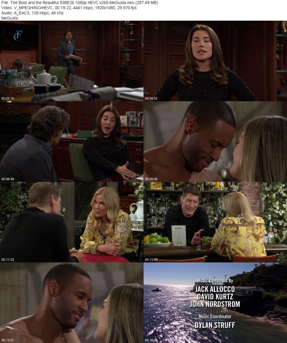 The Bold and the Beautiful S38E26 1080p HEVC x265-MeGusta