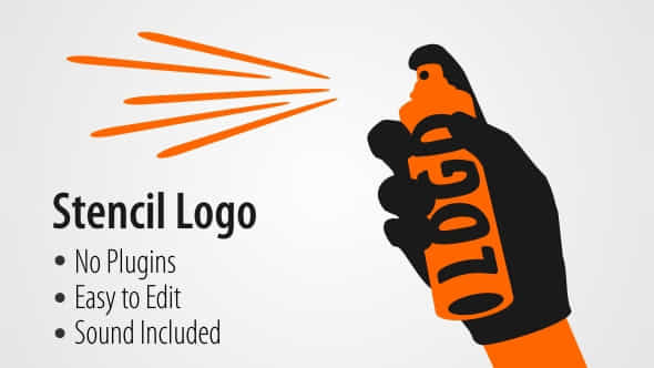 Stencil Logo - VideoHive 12832329