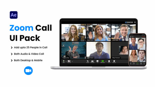 Zoom Video Conference - VideoHive 36168872