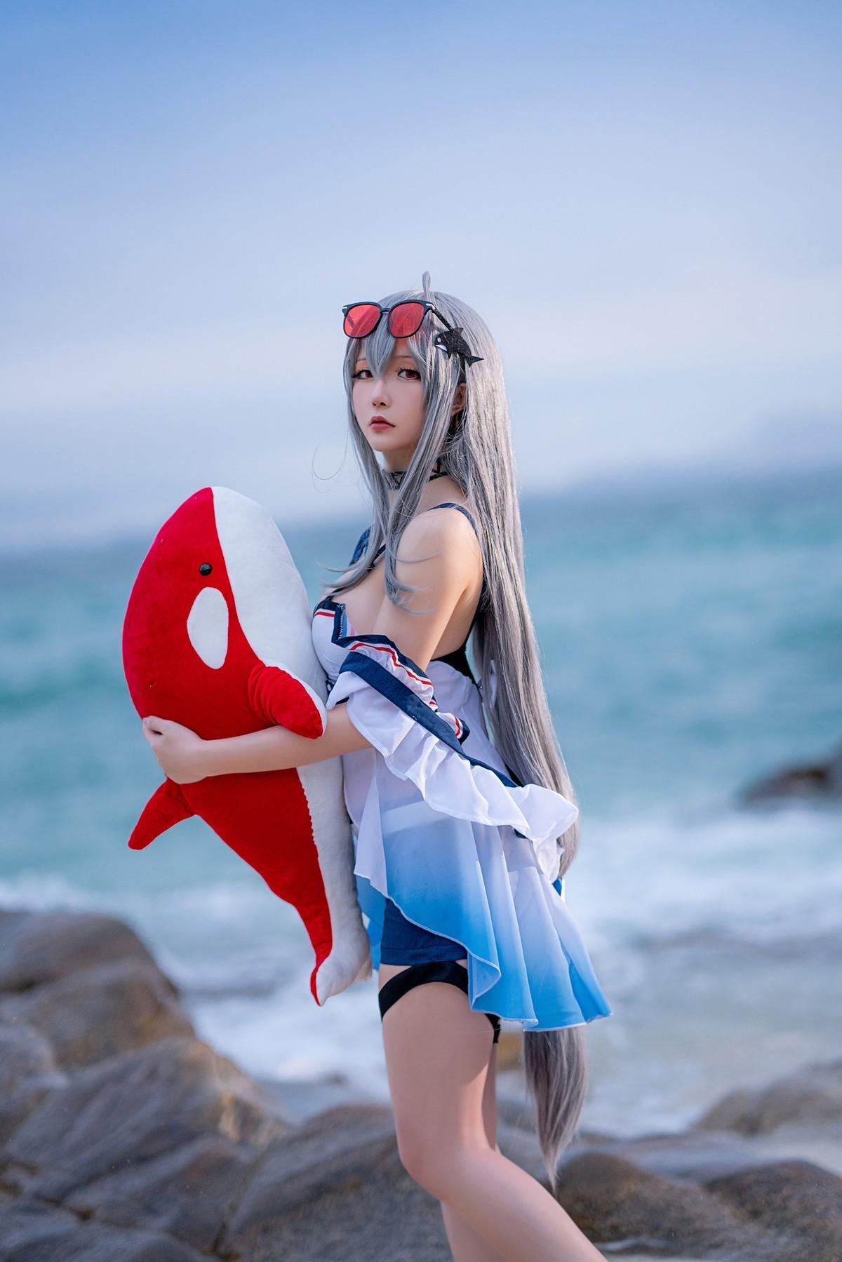 Cosplay 星之迟迟Hoshilily 斯卡蒂(1)