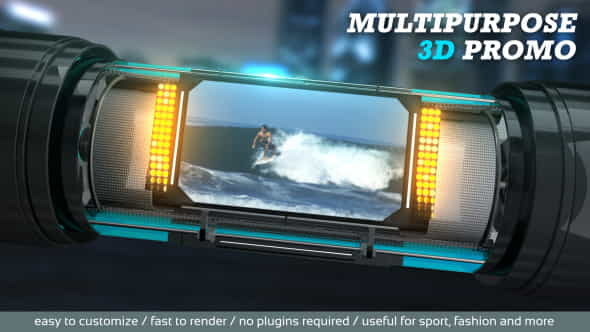 Multipurpose 3D Promo - VideoHive 13307684