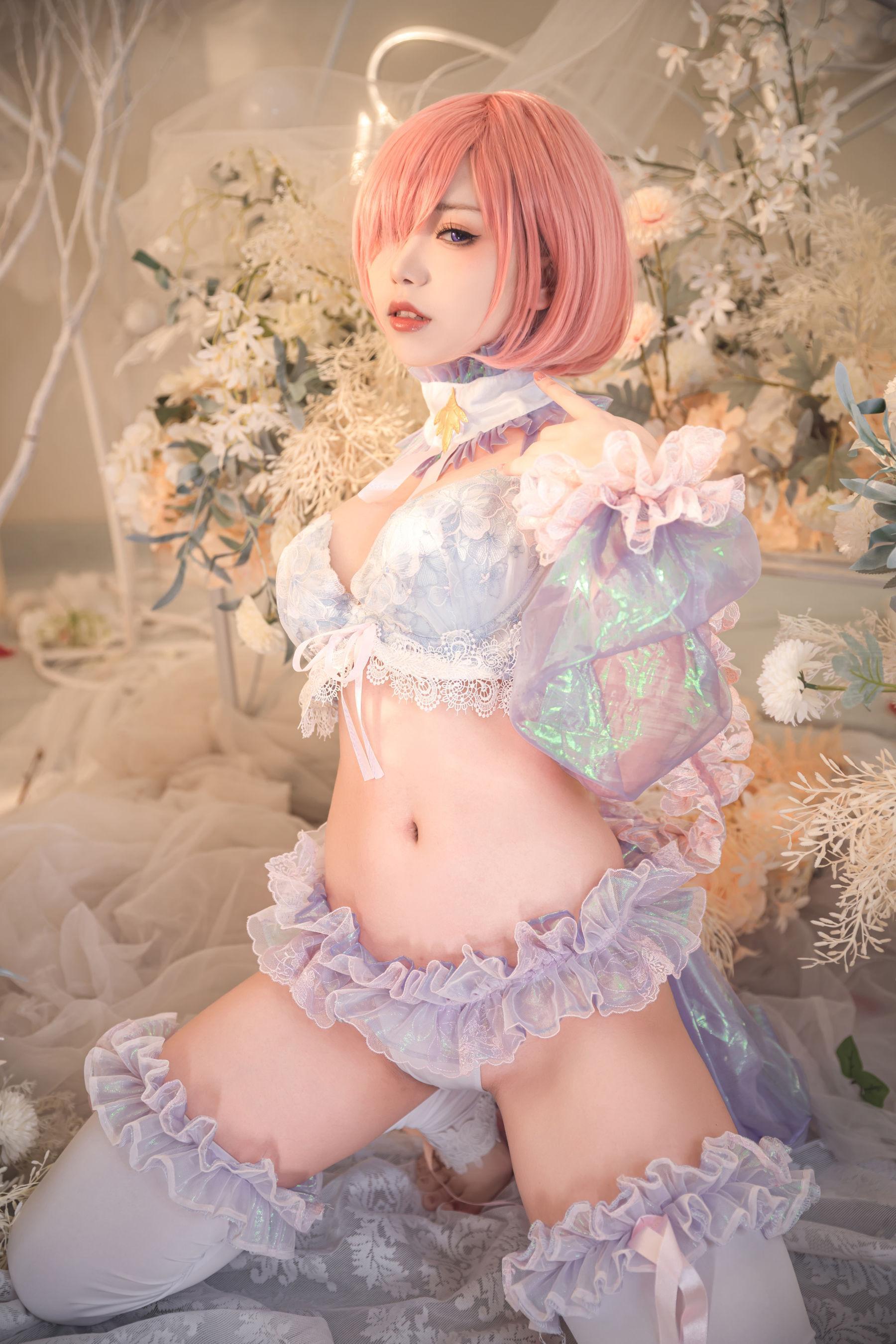 [网红COSER] 一北亦北 – 玛修同人服(5)