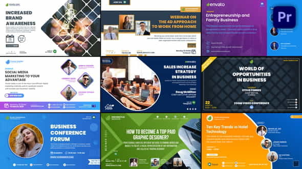 Conference PostersBanners - VideoHive 31917958