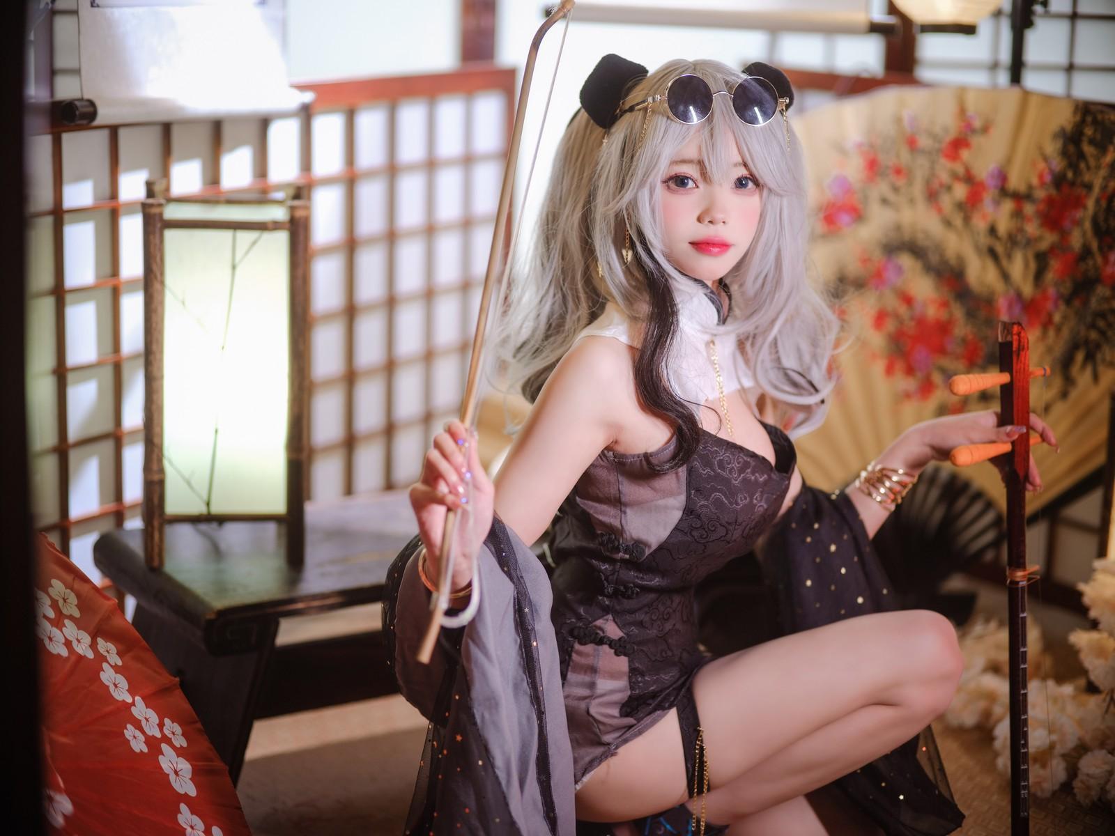 Cosplay 黏黏团子兔 床上护士(22)