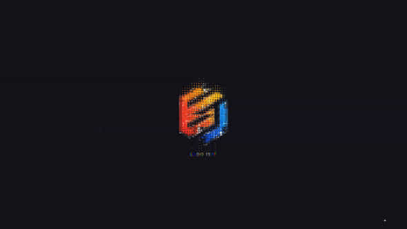 Pixel Glitch Logo - VideoHive 54111054