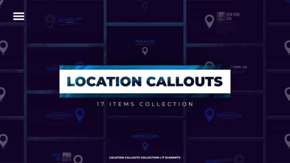Location CallOuts - VideoHive 41183053