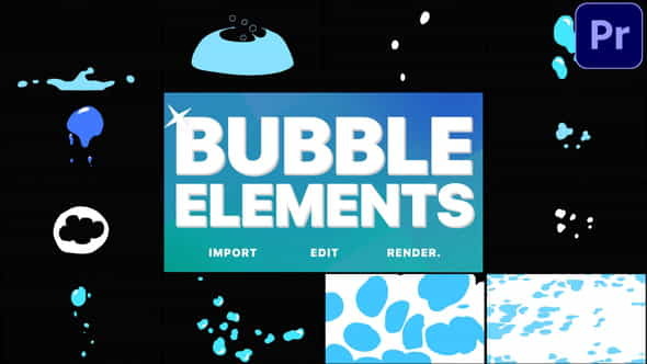 Bubble Elements | Premiere Pro - VideoHive 29340821