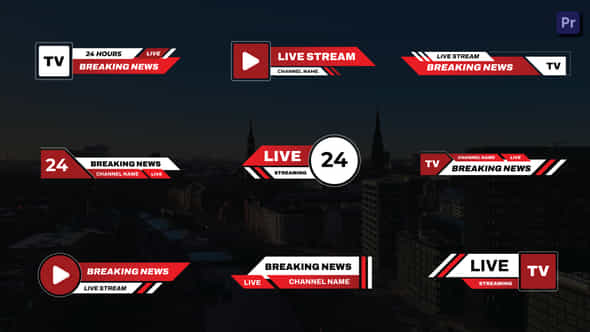 News Lower Thirds - VideoHive 42043422